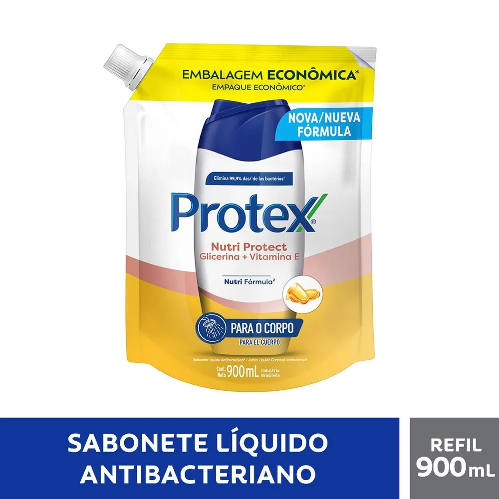 Sabonete Líquido Protex Nutri Protect Vitamina E 900ml