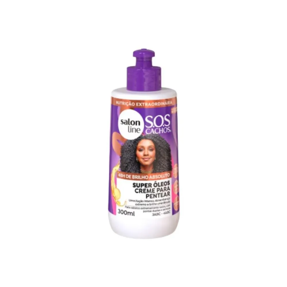 Salon Line S.O.S Cachos Super Óleos Creme - 300ml