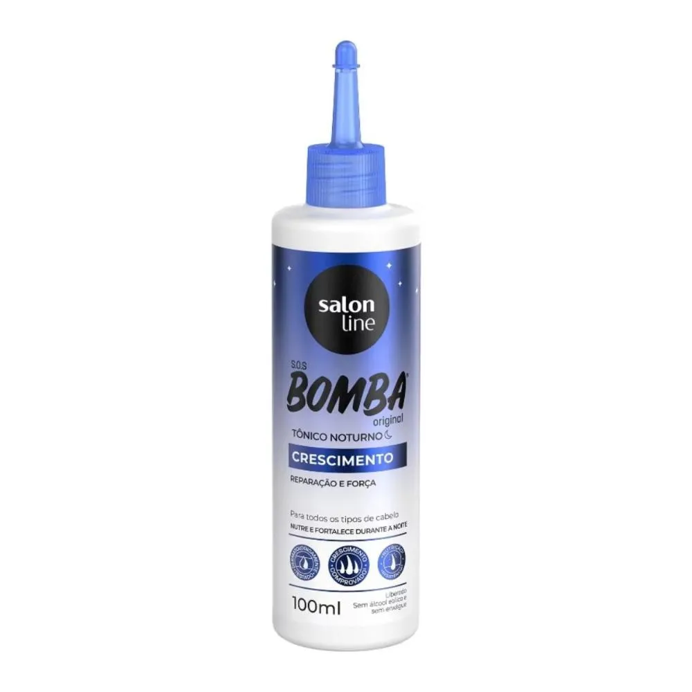 Salon Line SOS Bomba Original Tônico Noturno 100ml