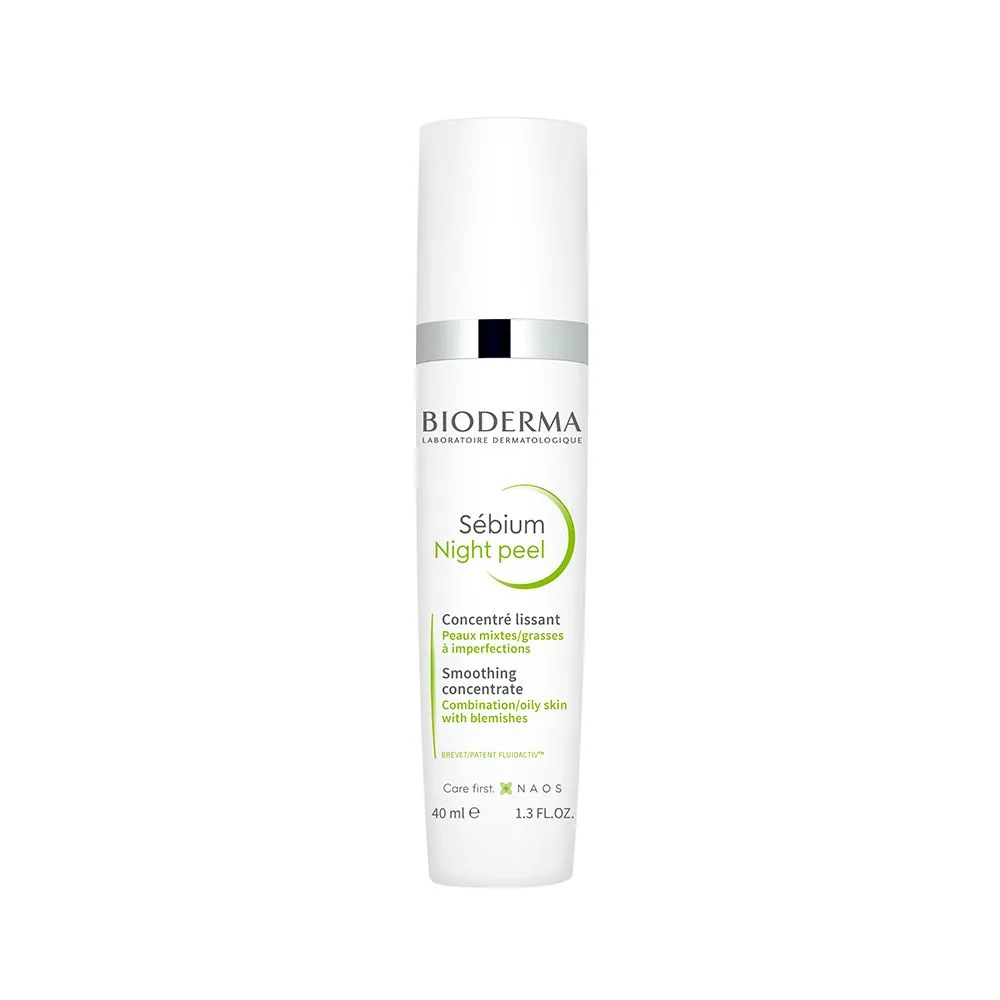 Sérum Bioderma Sébium Night Peel Renovador Peles Oleosas e Acneicas 40ml