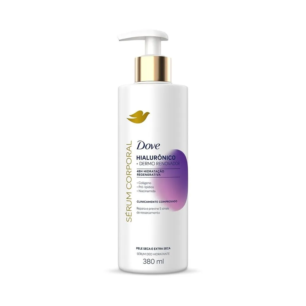 Sérum Corporal Dove Hialurônico + Dermo Renovador 380ml