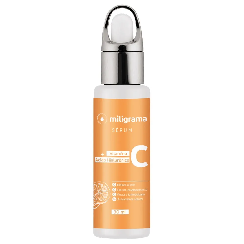 Sérum de Ácido Hialurônico com Vitamina C 30ml