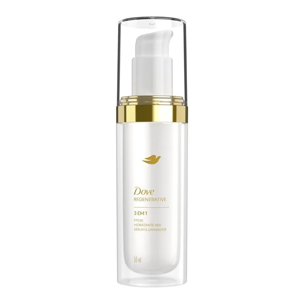 Sérum Facial Dove Regenerative 3 em 1 FPS 30 50ml