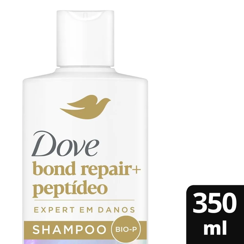 Shampoo Dove Bond Repair + Peptídeo 350ml