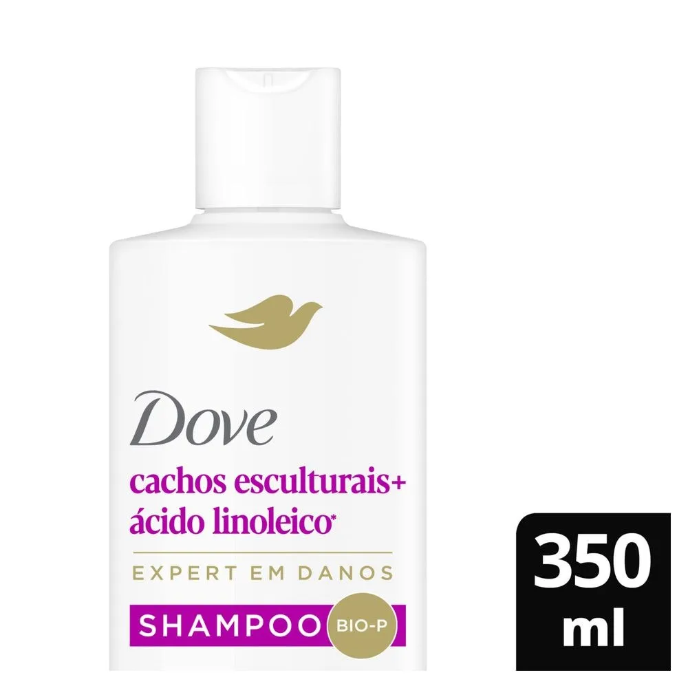 Shampoo Dove Cachos Esculturais + Ácido Linoleico 350ml