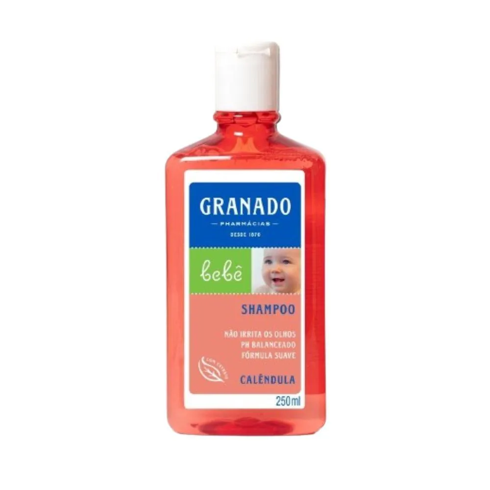 Shampoo Infantil Granado Bebê Calêndula 250ml