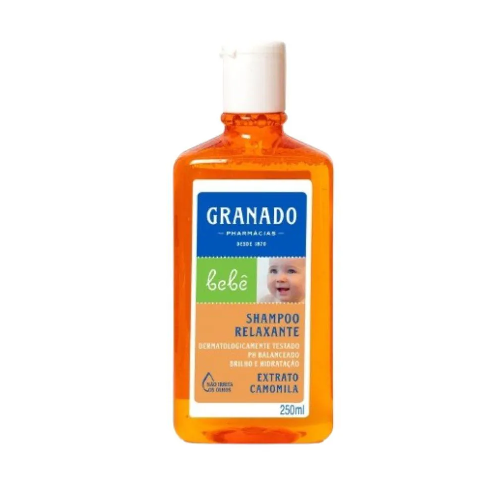 Shampoo Infantil Granado Bebê Camomila Relaxante 250ml