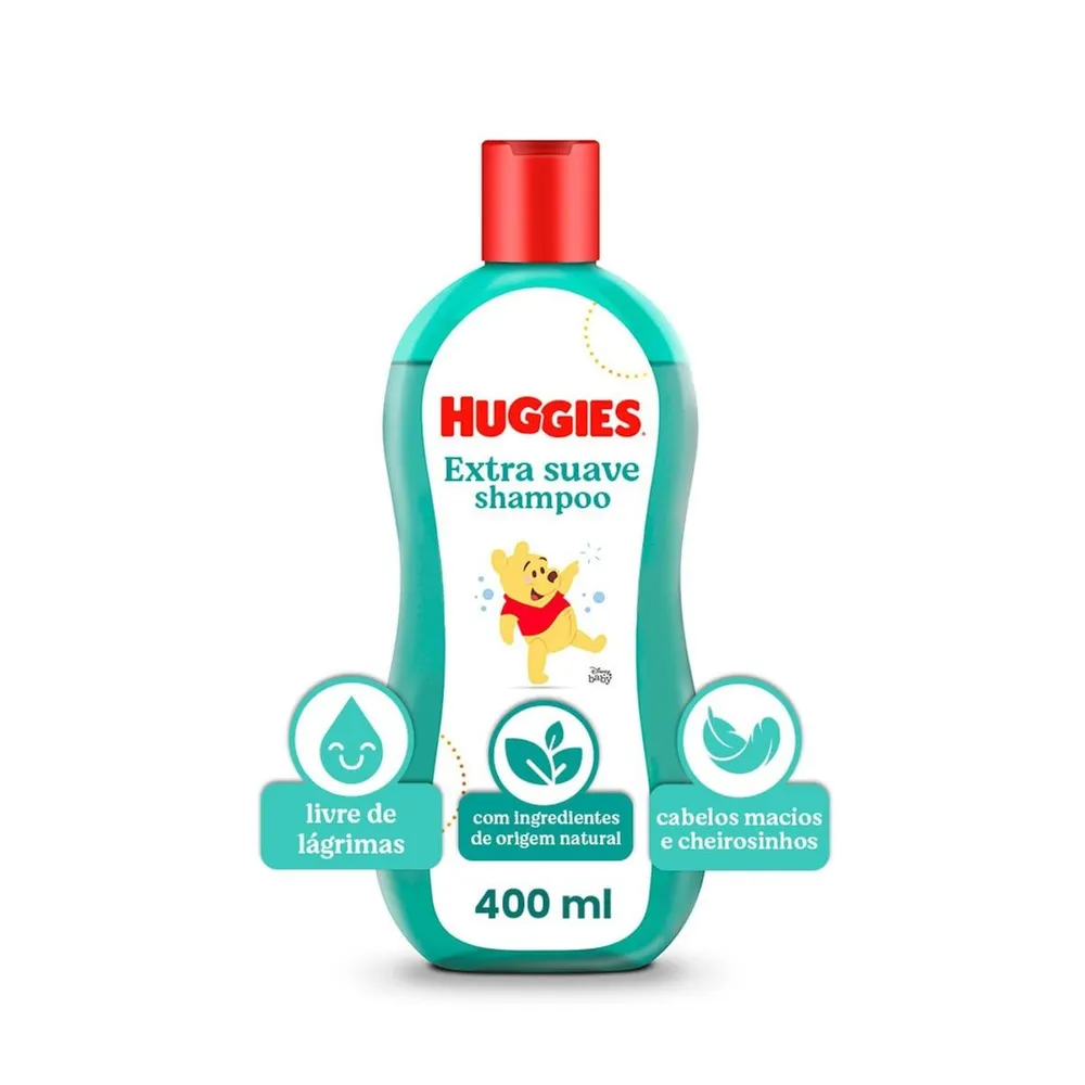 Shampoo Infantil Huggies Leve 400 Pague 350ml 400ml