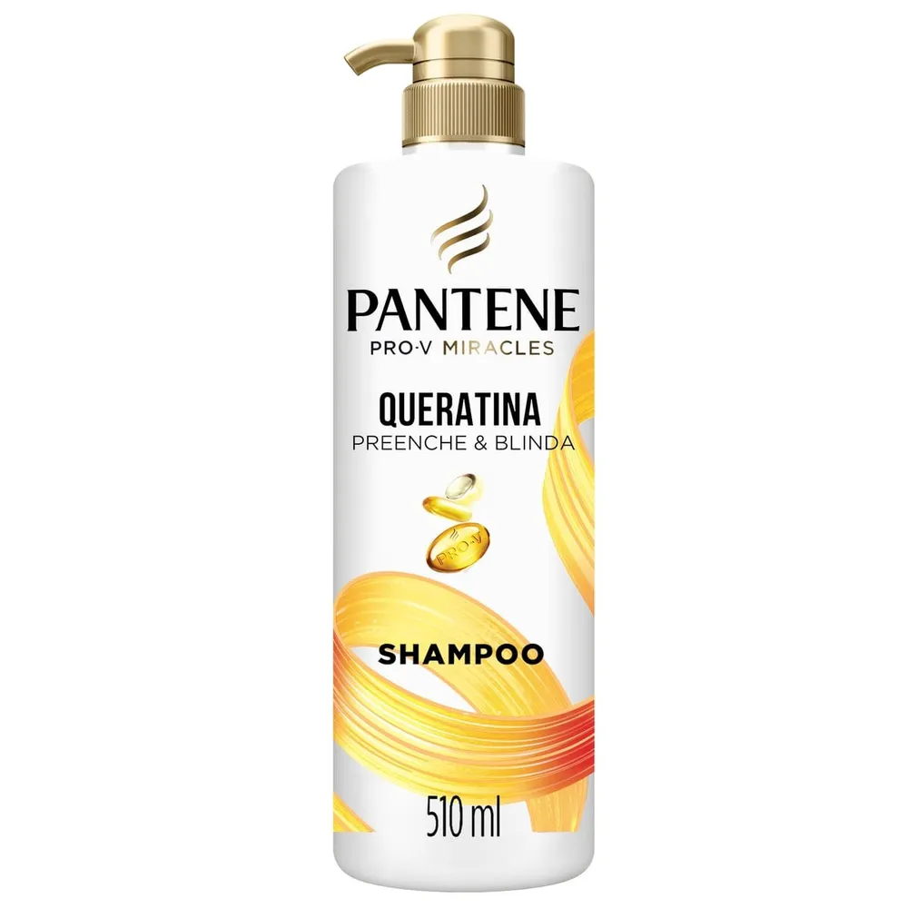 Shampoo Pantene Pro-V Miracles Queratina Preenche & Blinda 510ml