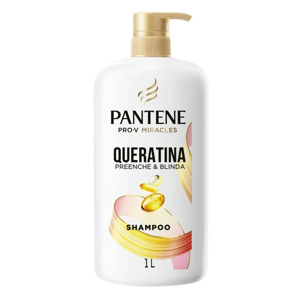 Shampoo Pantene Queratina - 1L
