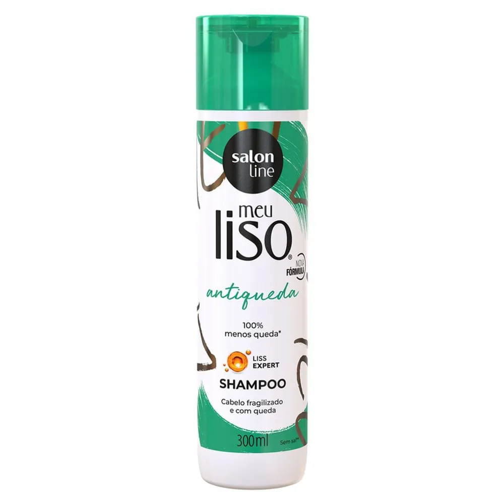 Shampoo Salon Line - Meu Liso Antiqueda Jaborandi 300ml
