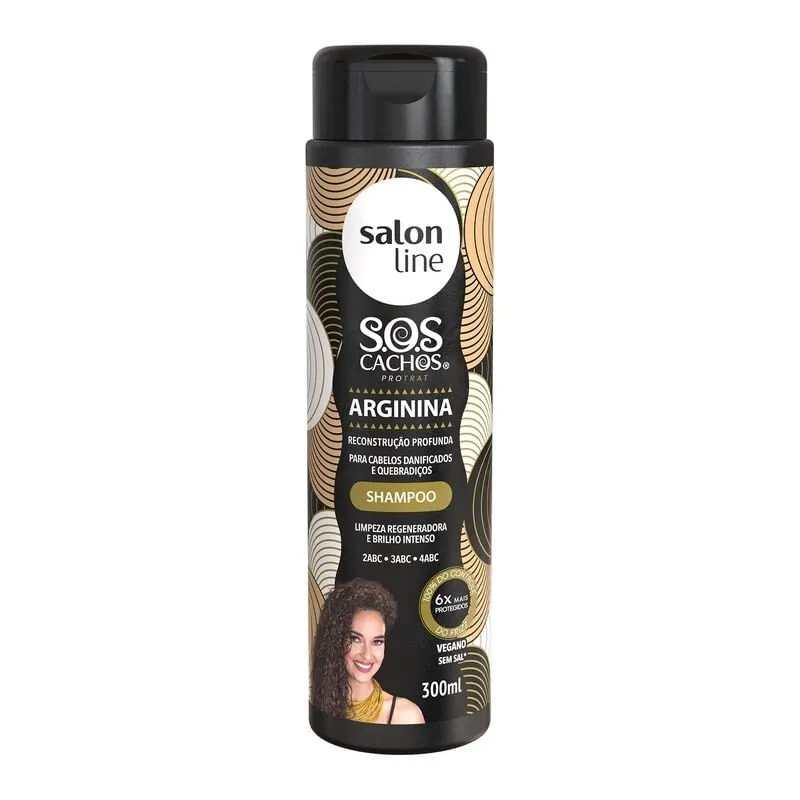 Shampoo Salon Line SOS Arginina 300ml