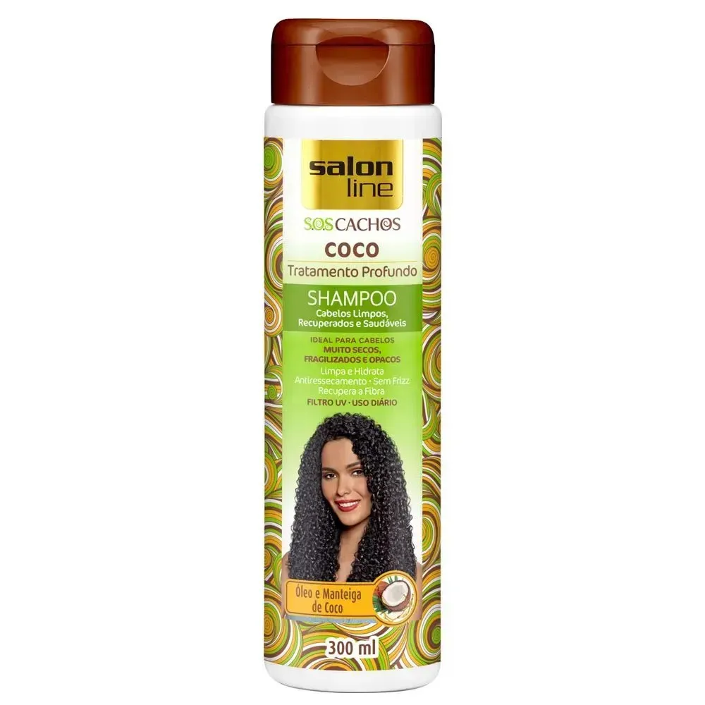 Shampoo Salon Line SOS Cachos Coco 300ml