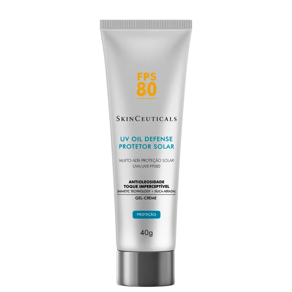SkinCeuticals UV Oil Defense FPS 80 - Protetor Solar Facial 40g