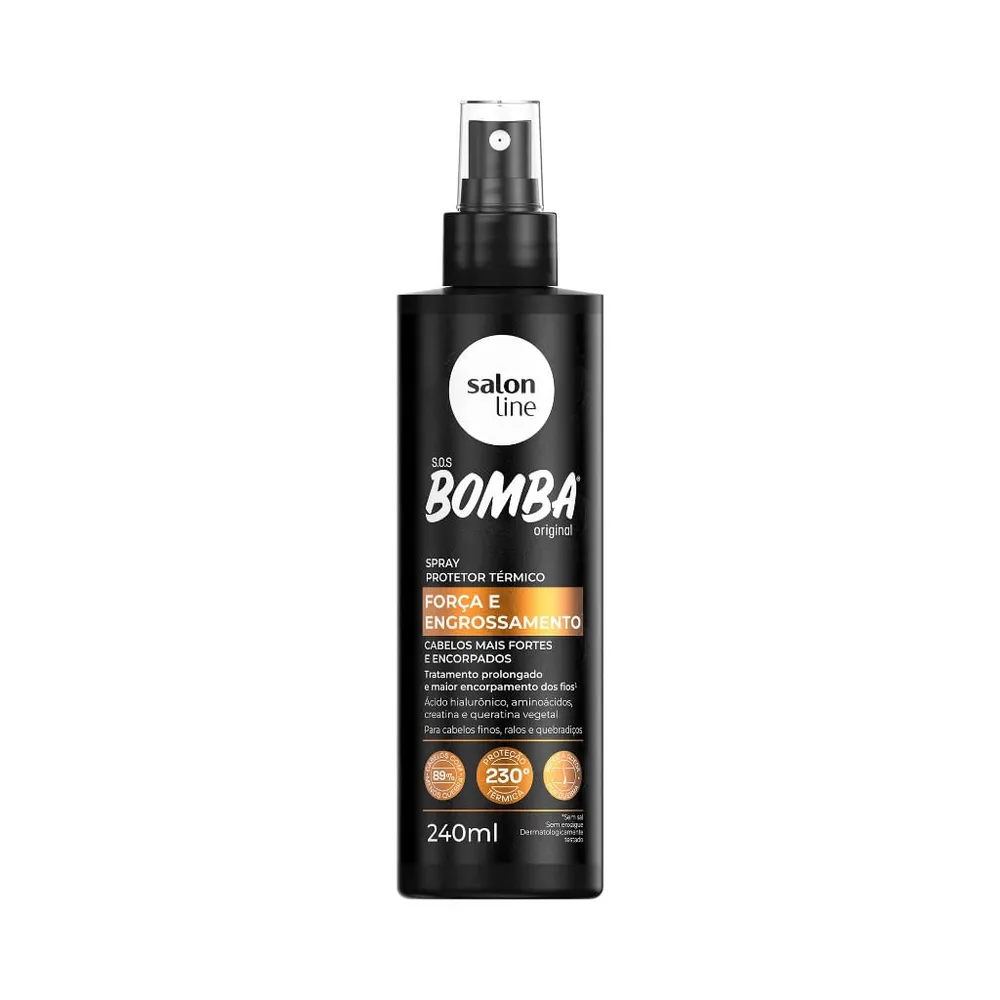 Spray SOS Bomba Força e Engrossamento 240ml