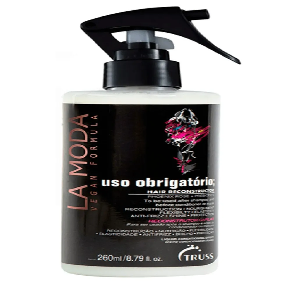 Spray Truss Reconstrutor Capilar Uso Obrigatorio La Moda 260ml