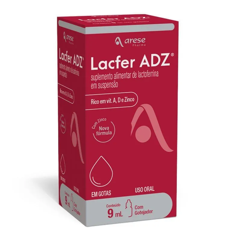 Suplemento alimentar Lacfer AD Arese gotas 9ml