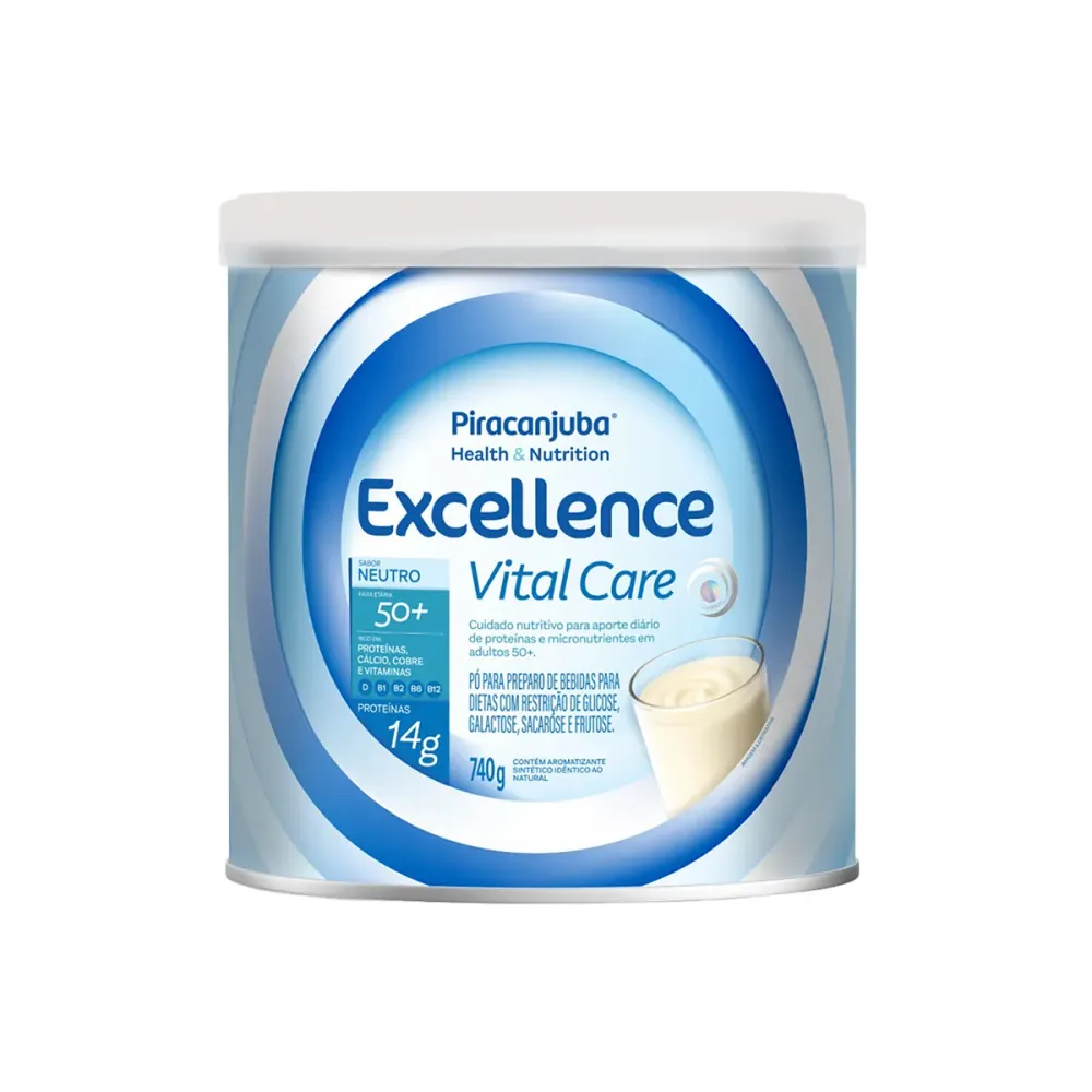 Suplemento Alimentar Piracanjuba Excellence Vital Care 740g