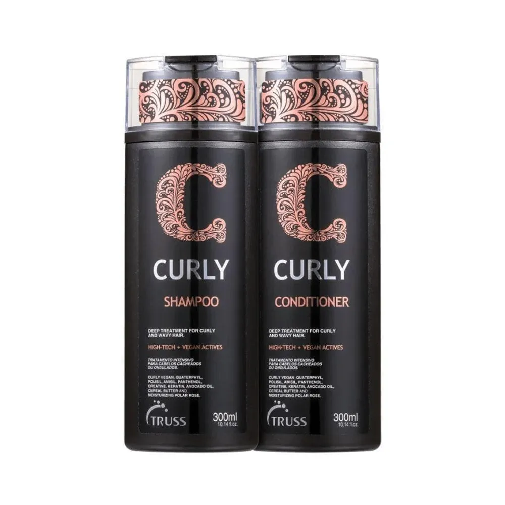 Truss Curly - Shampoo 300ml + Condicionador 300ml
