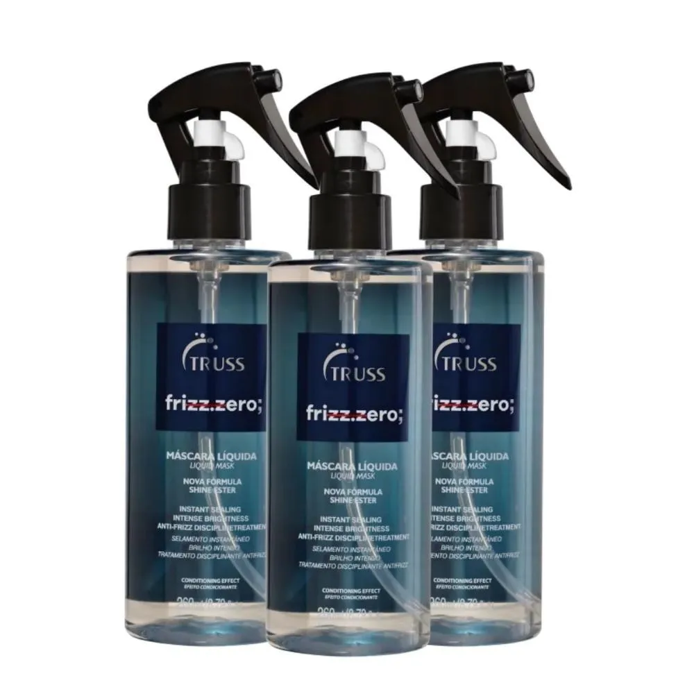 Truss Frizz Zero Kit - 3 Leave-ins 260ml