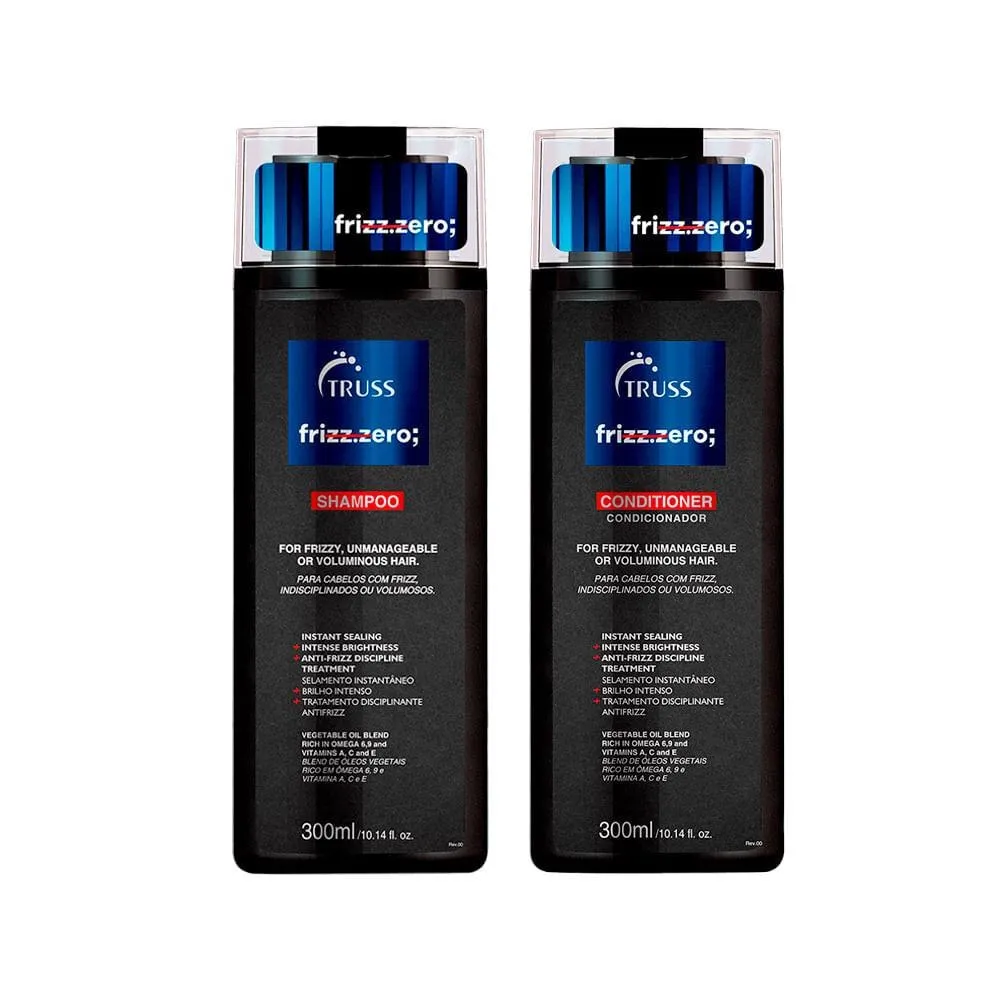 Truss Frizz Zero - Shampoo 300ml + Condicionador 300ml