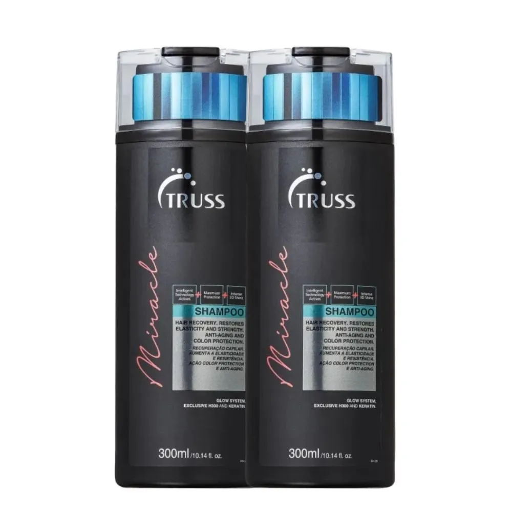 Truss Miracle Shampoo 300ml - Kit com 2 unidades