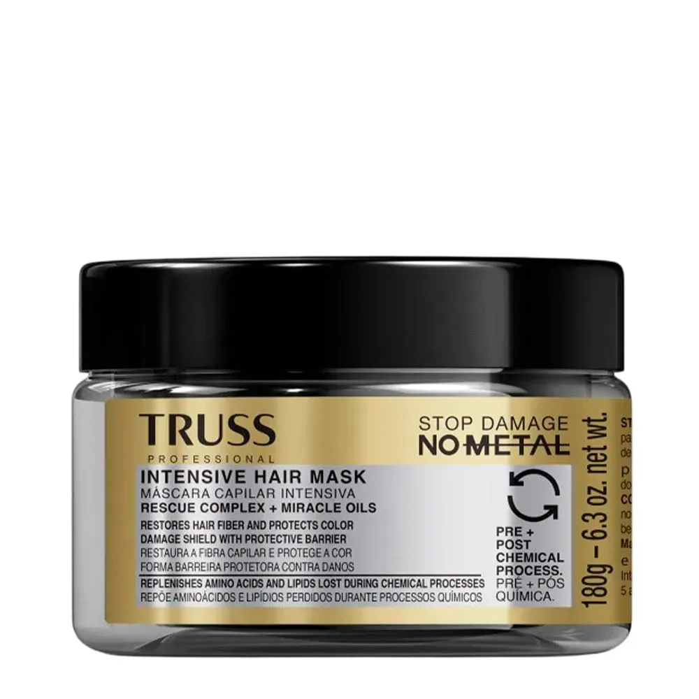 Truss Professional - Stop Damage No Metal - Máscara Capilar
