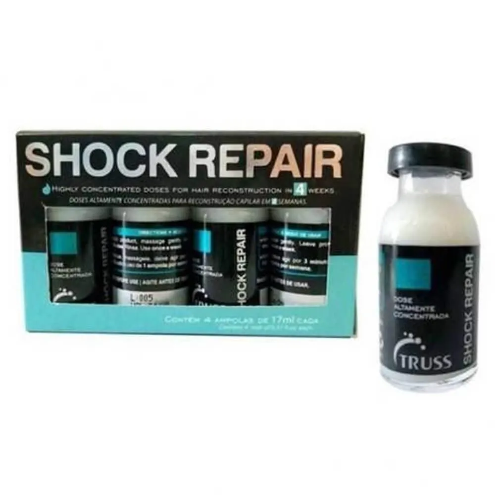 Truss Shock Repair Ampola - Caixa com 4 unidades de 17ml