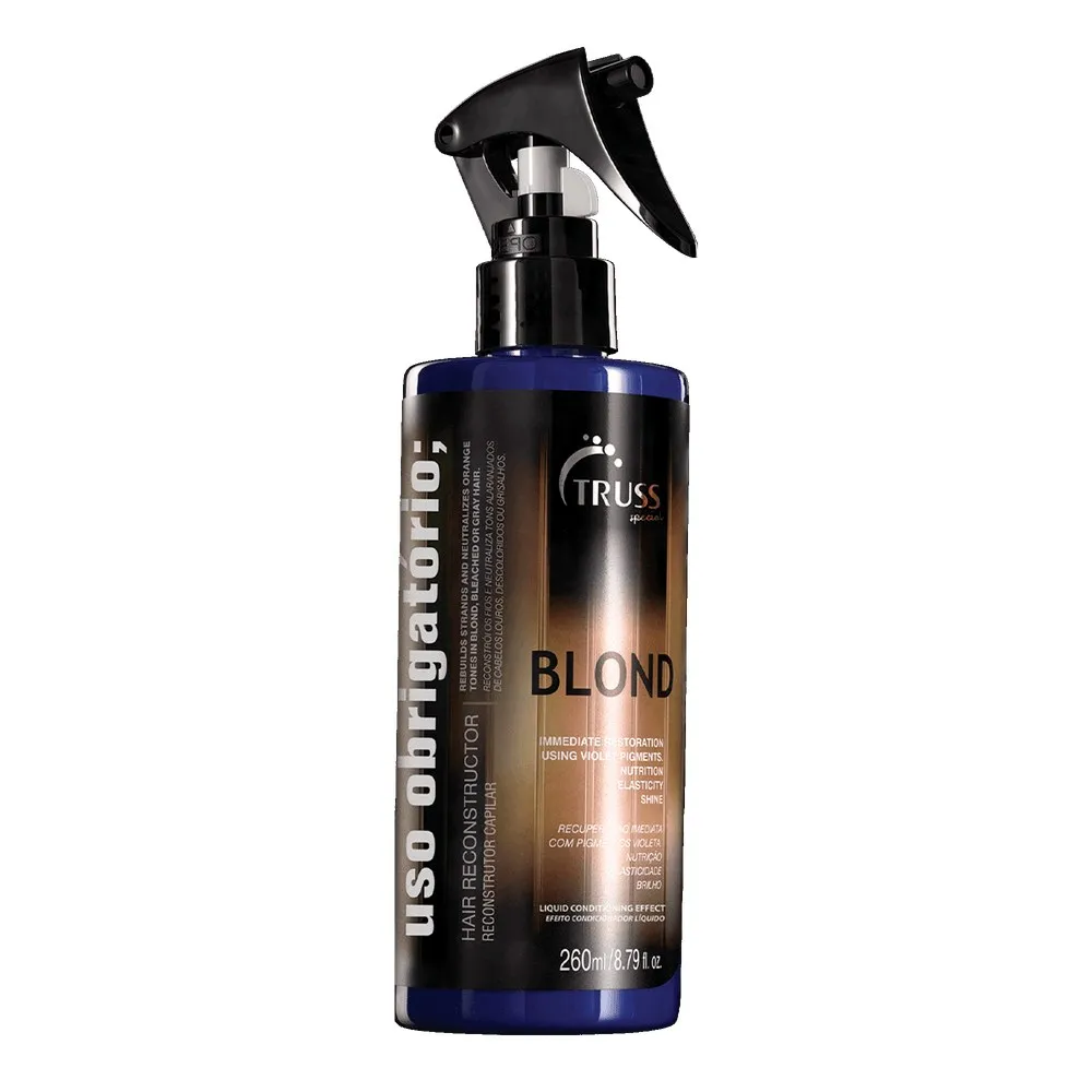 Truss Uso Obrigatório Blond - Tratamento Reconstrutor 260ml