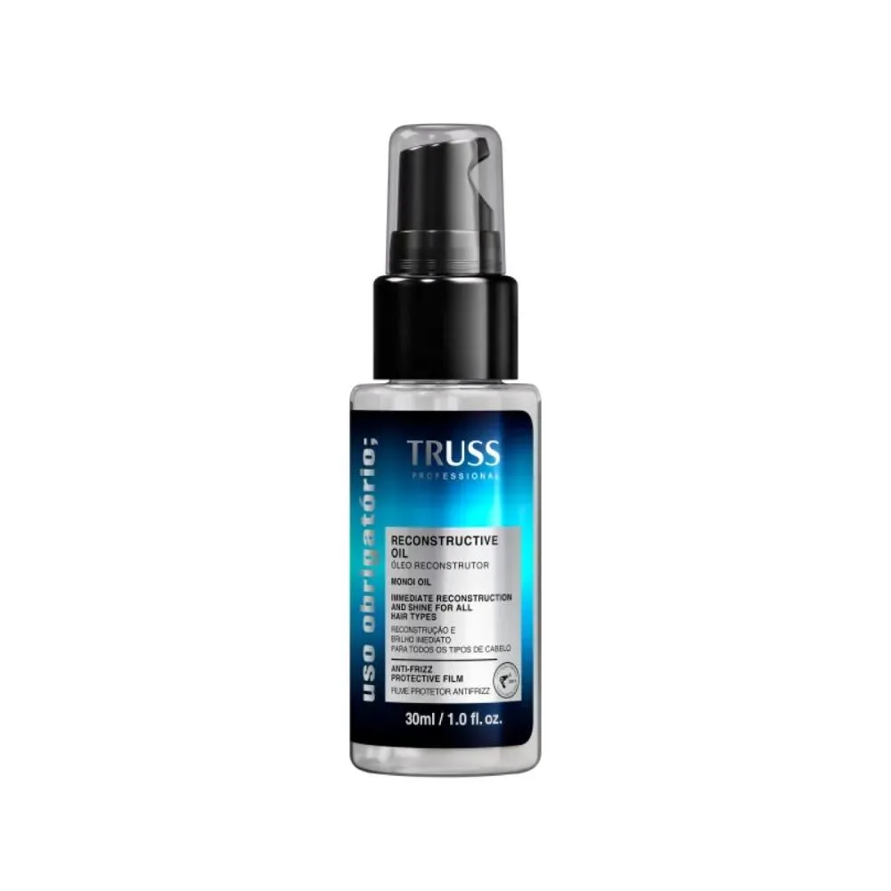 Truss Uso Obrigatório Óleo Capilar Reconstrutor 30ml