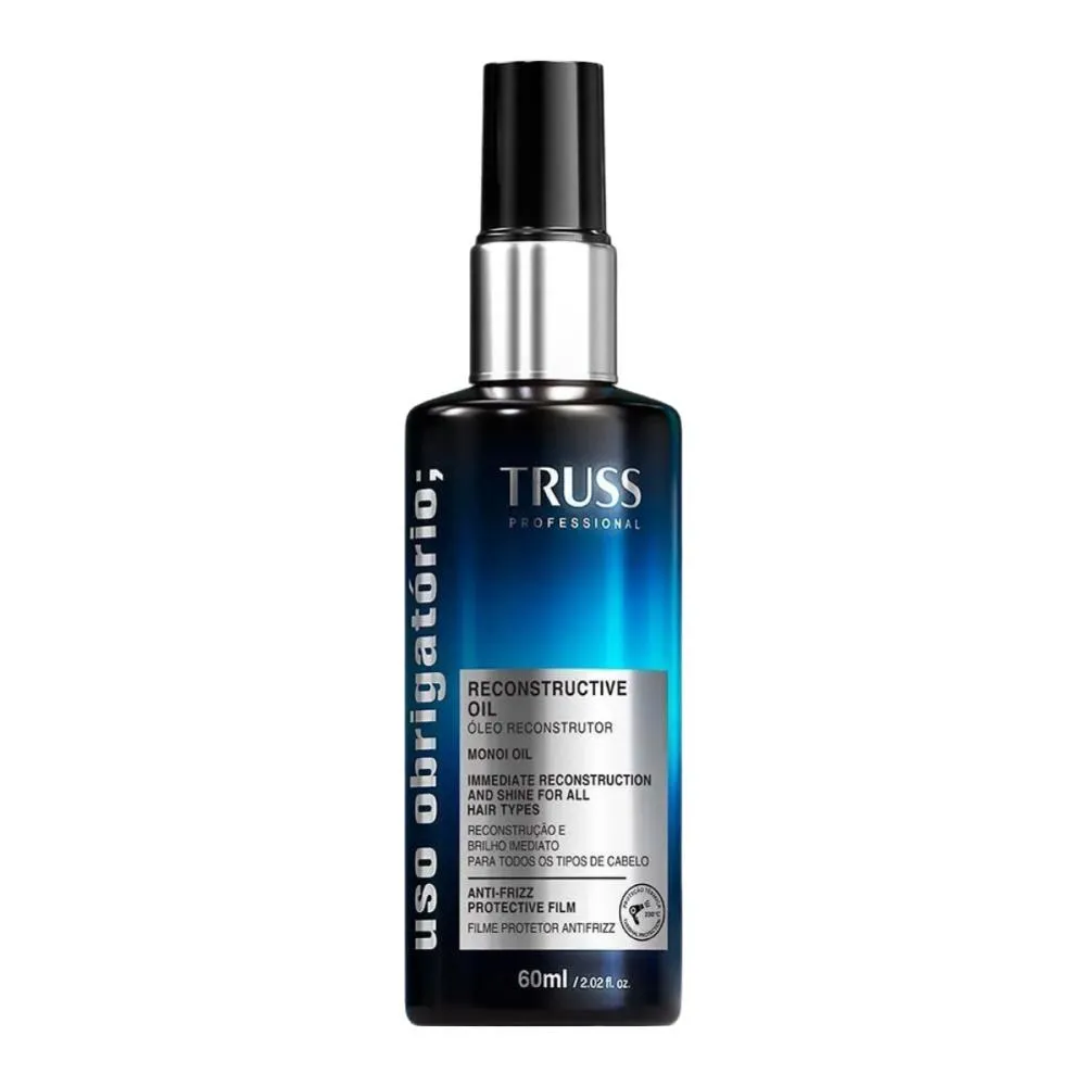Truss Uso Obrigatório Óleo Capilar Reconstrutor 60ml