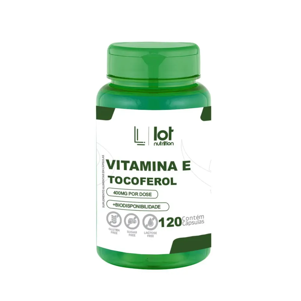 Vitamina e 400mg 120 cápsulas