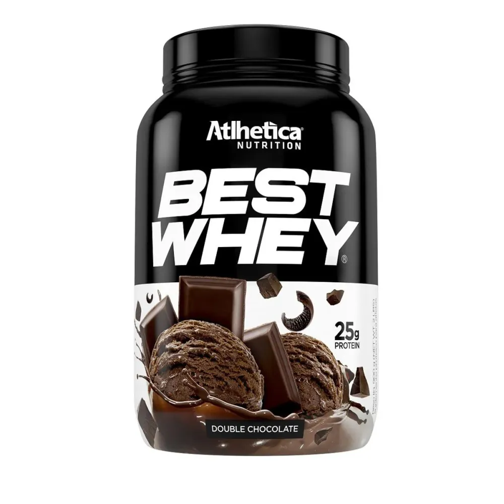 Whey Protein Best Whey Atlhetica Nutrition Chocolate Duplo 900g