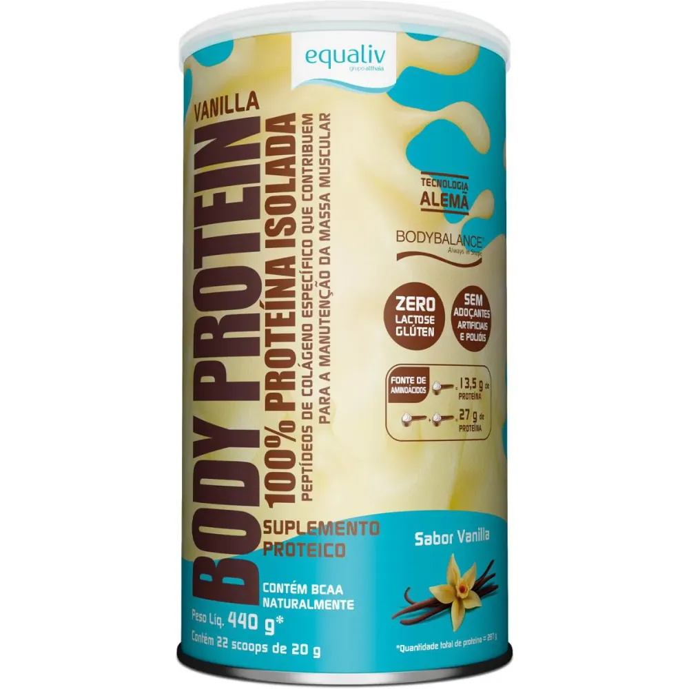 Whey Protein Equaliv Body Protein Baunilha 440g