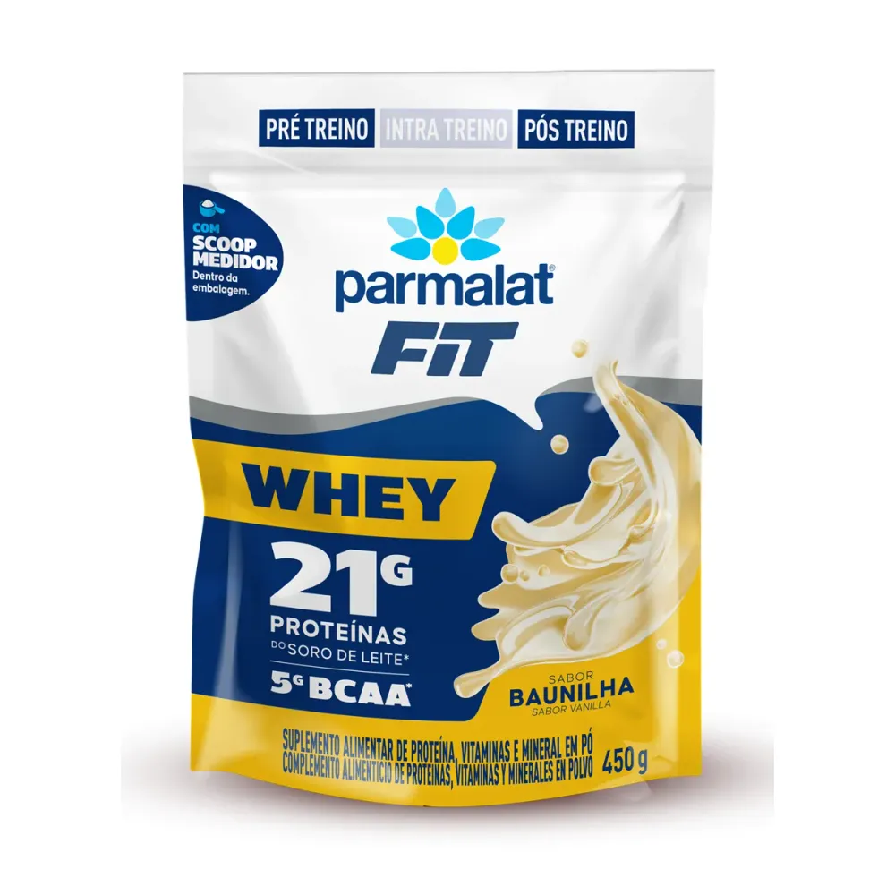 Whey Protein Parmalat Whey Fit Baunilha 450g